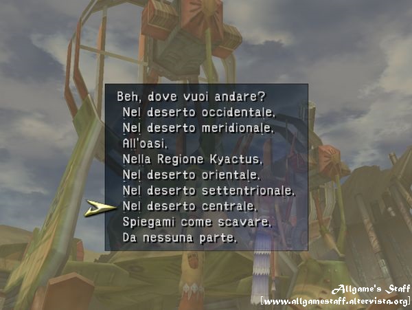 Final Fantasy X-2: Scavi Albhed nel Deserto di Bikanel