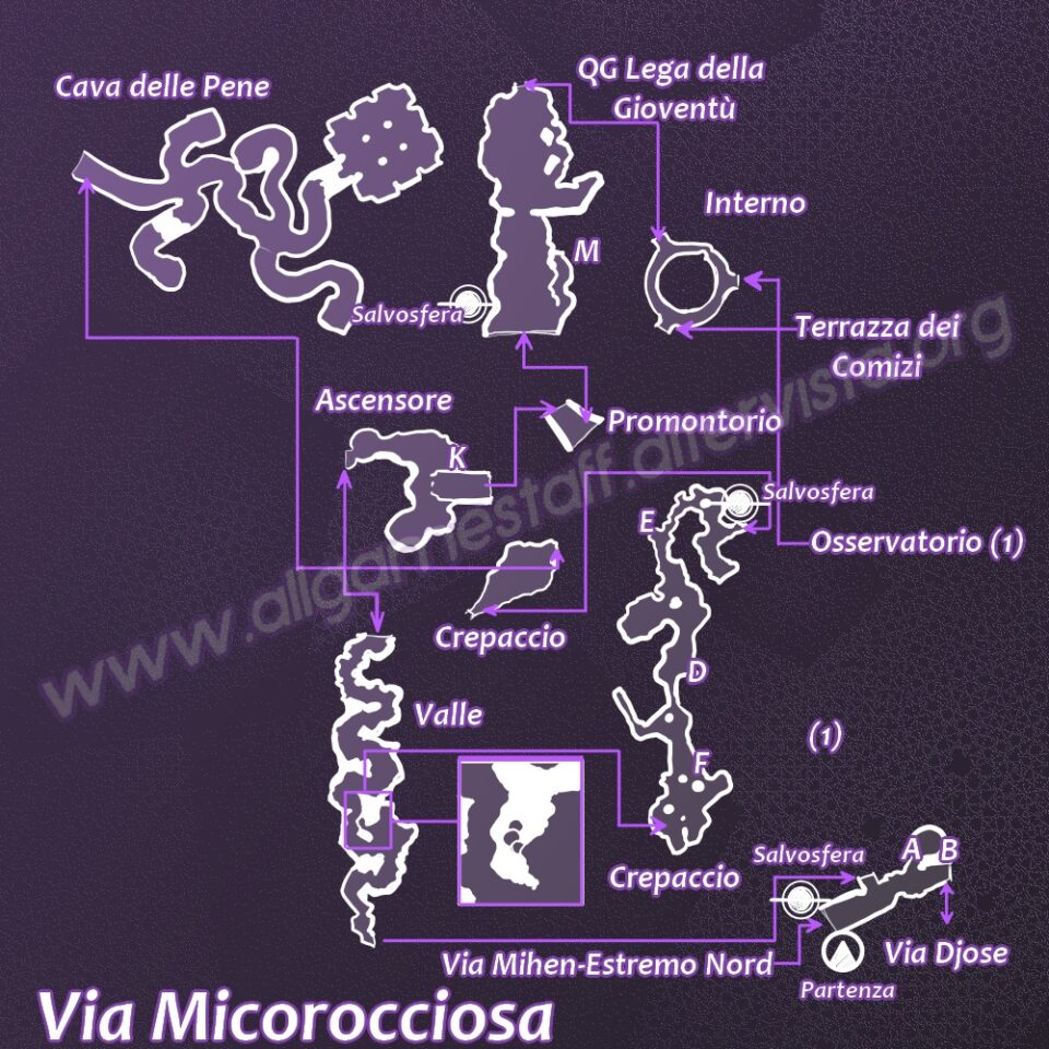 FFX-2 - Mappa Via Micorocciosa - Capitolo 2