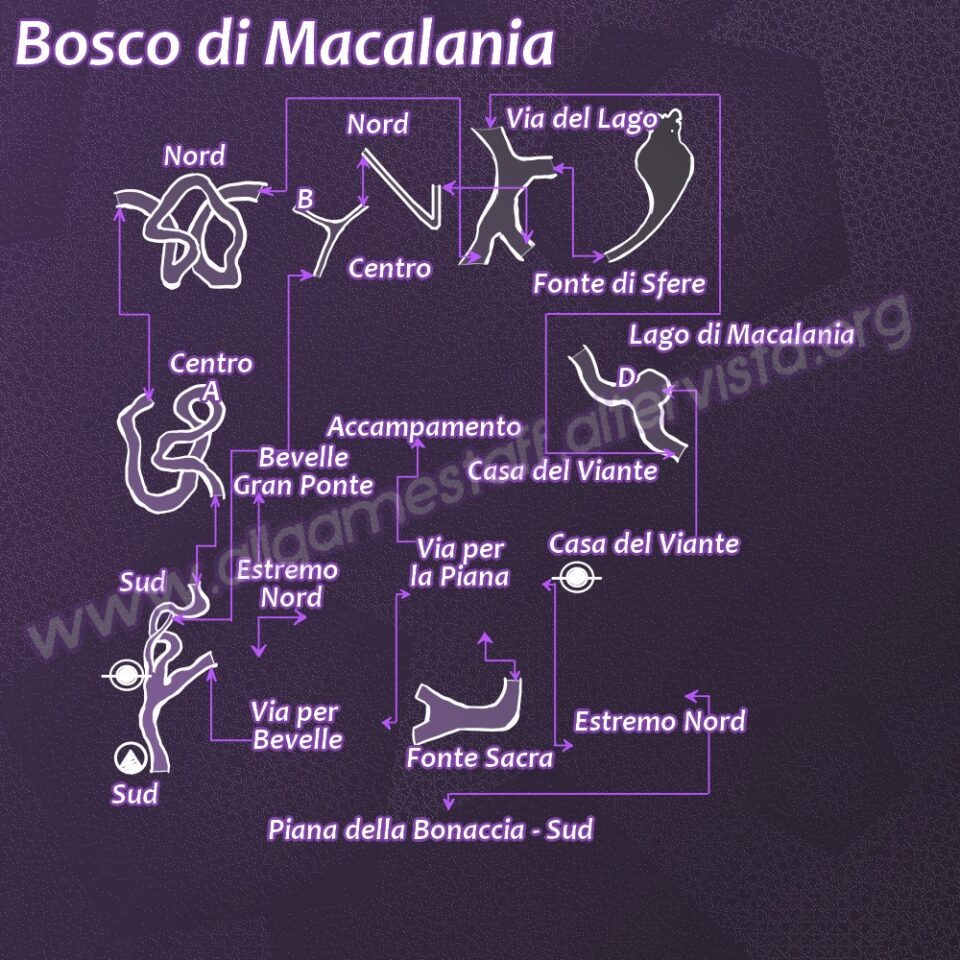 FFX-2 - Mappa Bosco di Macalania, Capitolo 2