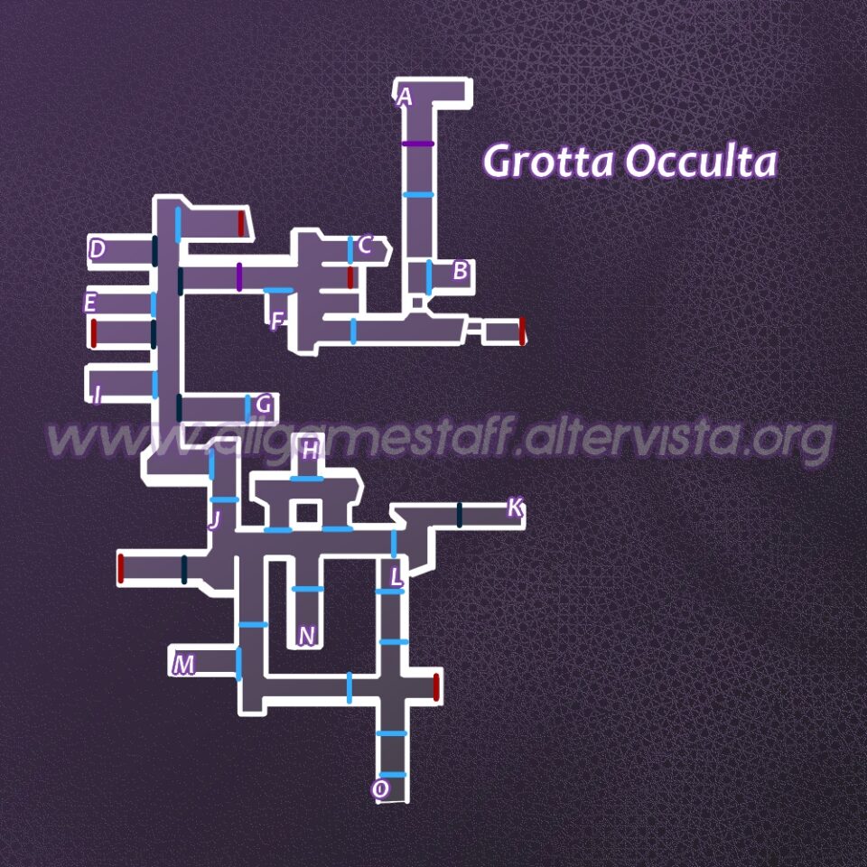 FFX-2- Mappa Grotta Occulta