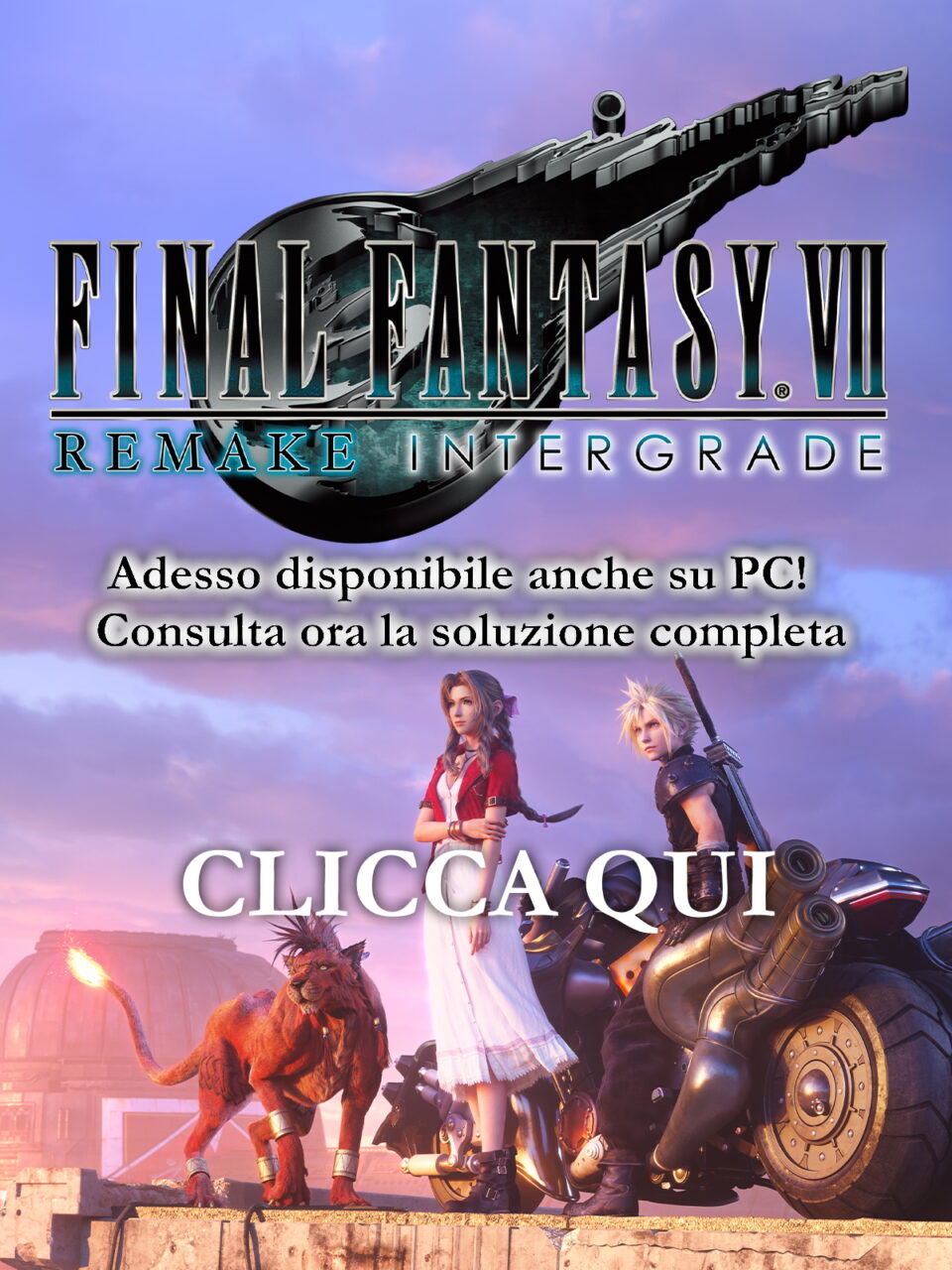 Final Fantasy VII Remake Intergrade su PC